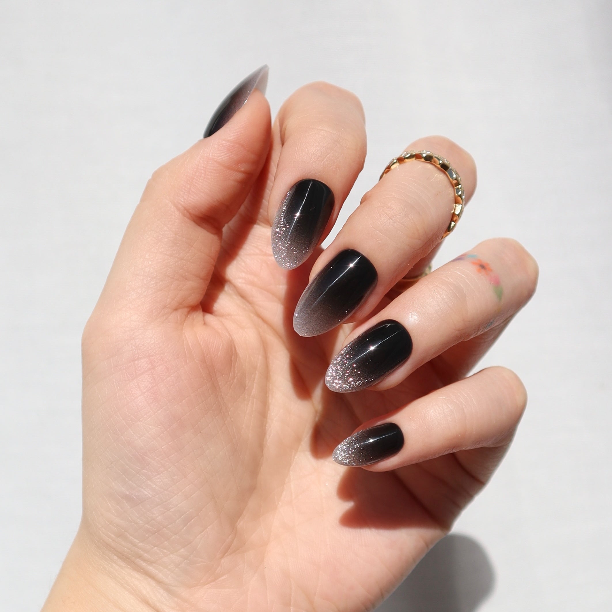 Starry Night - Short Almond Press-Ons | Nail Reformation