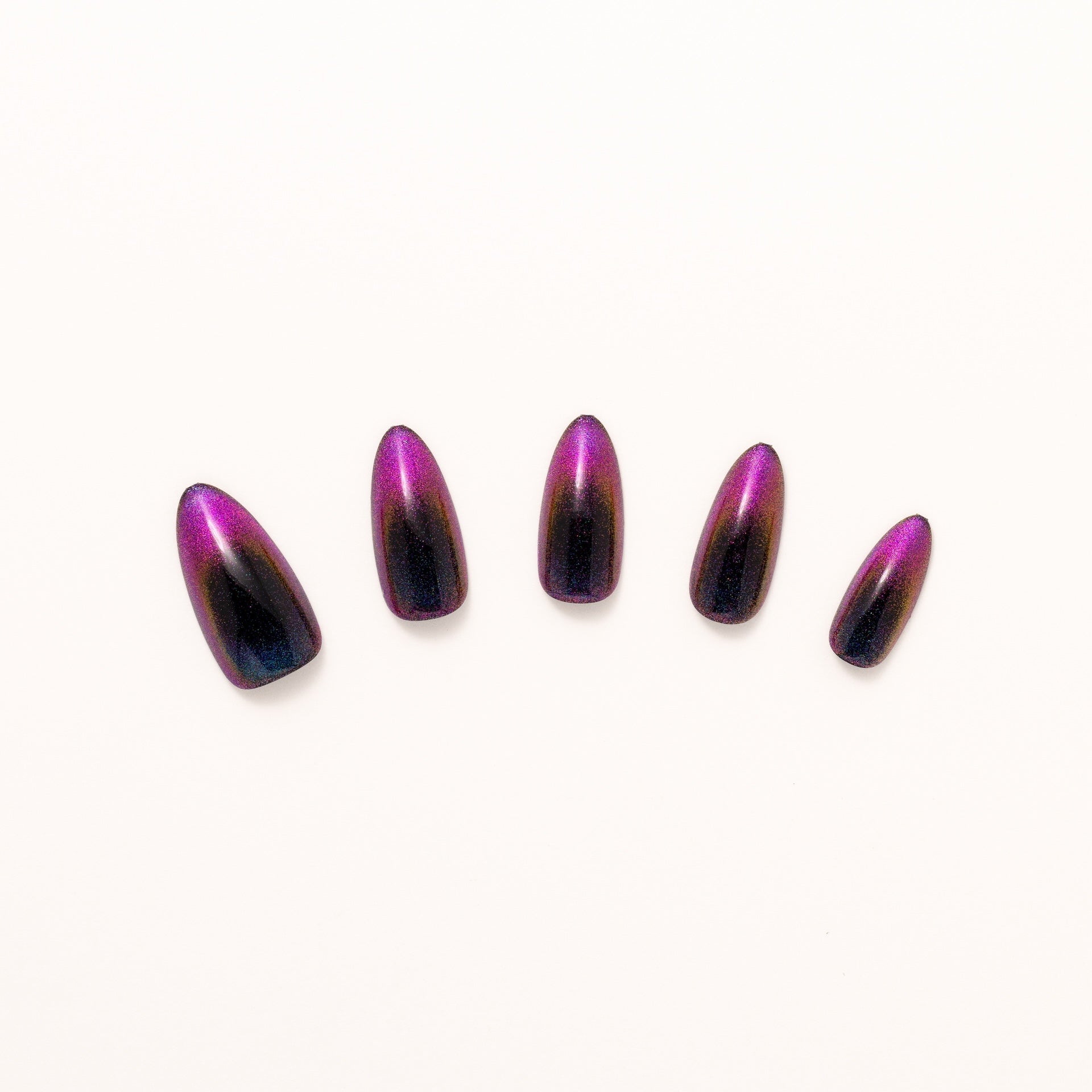 Supernova – Medium Almond Press-On Nails | Nail Reformation